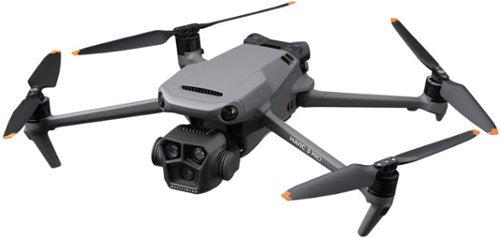 DJI - Geek Squad Certified Refurbished Mavic 3 Pro Drone and RC Remote Control with Built-in Screen - Gray