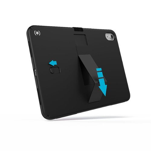 Speck - Standyshell Case for Apple iPad 11"(A16 chip 2025) and iPad 10.9" (10th Generation) - Black