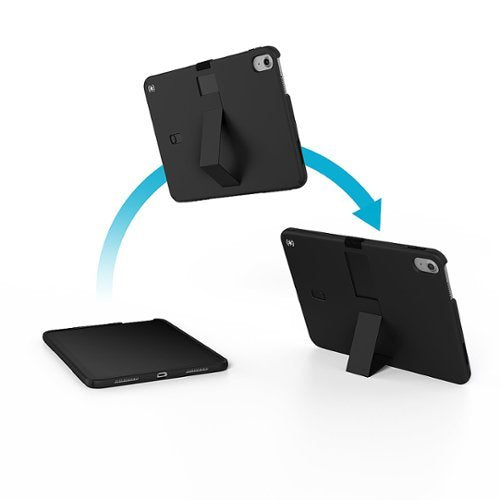 Speck - Standyshell Case for Apple iPad 11"(A16 chip 2025) and iPad 10.9" (10th Generation) - Black