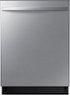 Samsung - 24" AutoRelease Dry Built-In Hybrid Stainless Steel Tub Dishwasher with 3rd Rack, Fingerprint Resistant, 51 dBA - Stainless Steel