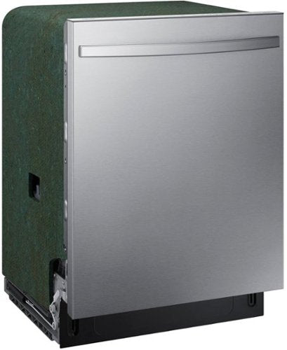 Samsung - 24" AutoRelease Dry Built-In Hybrid Stainless Steel Tub Dishwasher with 3rd Rack, Fingerprint Resistant, 51 dBA - Stainless Steel