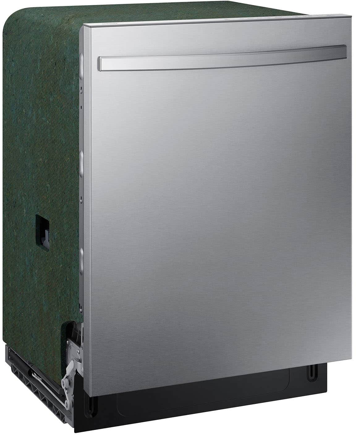 Samsung - 24" AutoRelease Dry Built-In Hybrid Stainless Steel Tub Dishwasher with 3rd Rack, Fingerprint Resistant, 51 dBA - Stainless Steel