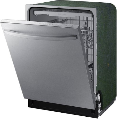 Samsung - 24" AutoRelease Dry Built-In Hybrid Stainless Steel Tub Dishwasher with 3rd Rack, Fingerprint Resistant, 51 dBA - Stainless Steel
