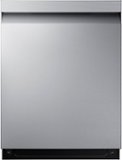 Samsung - 24" Top Control Smart Built-In Stainless Steel Tub Dishwasher with Storm Wash, 48 dBA - Stainless Steel