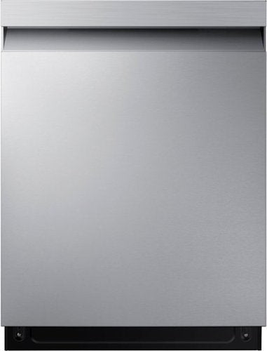 Samsung - 24" Top Control Smart Built-In Stainless Steel Tub Dishwasher with Storm Wash, 48 dBA - Stainless Steel