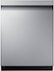 Samsung - 24" Top Control Smart Built-In Stainless Steel Tub Dishwasher with Storm Wash, 48 dBA - Stainless Steel
