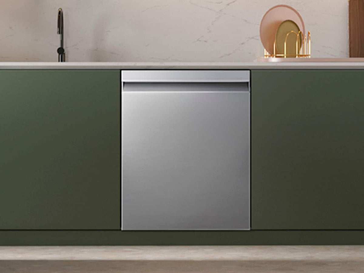 Samsung - 24" Top Control Smart Built-In Stainless Steel Tub Dishwasher with Storm Wash, 48 dBA - Stainless Steel