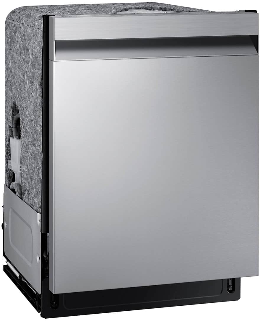 Samsung - 24" Top Control Smart Built-In Stainless Steel Tub Dishwasher with Storm Wash, 48 dBA - Stainless Steel