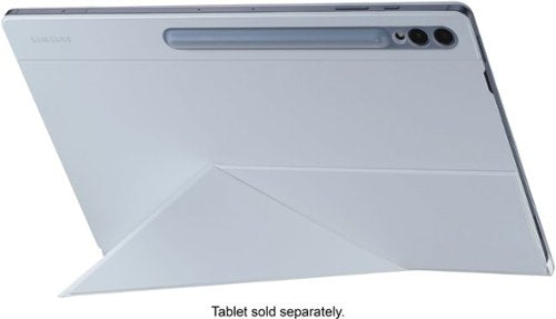 Samsung - Galaxy Tab S10 Ultra/S9 Ultra Smart Book Cover - White
