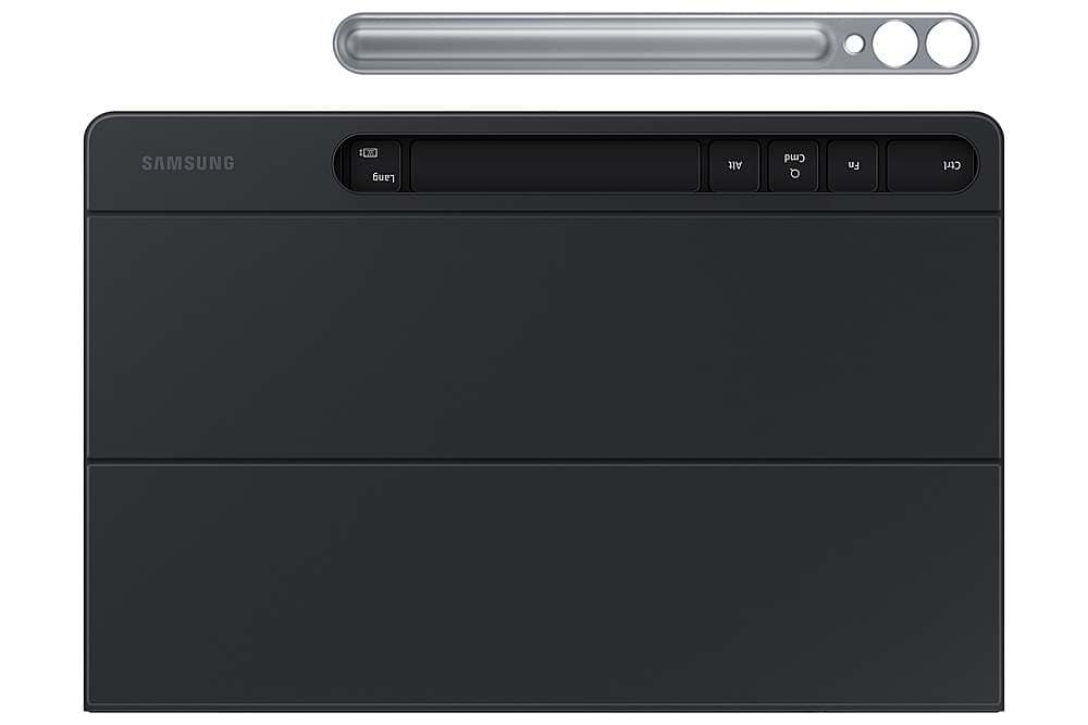 Samsung - Galaxy Tab S9/ S9 FE Book Cover Keyboard Slim - Black