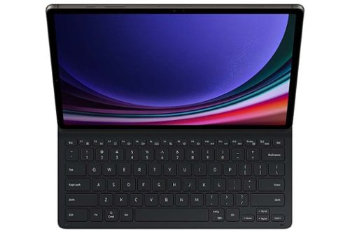 Samsung - Galaxy Tab S9/ S9 FE Book Cover Keyboard Slim - Black