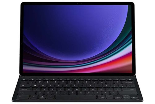 Samsung - Galaxy Tab S9/ S9 FE Book Cover Keyboard Slim - Black