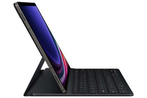 Samsung - Galaxy Tab S9/ S9 FE Book Cover Keyboard Slim - Black