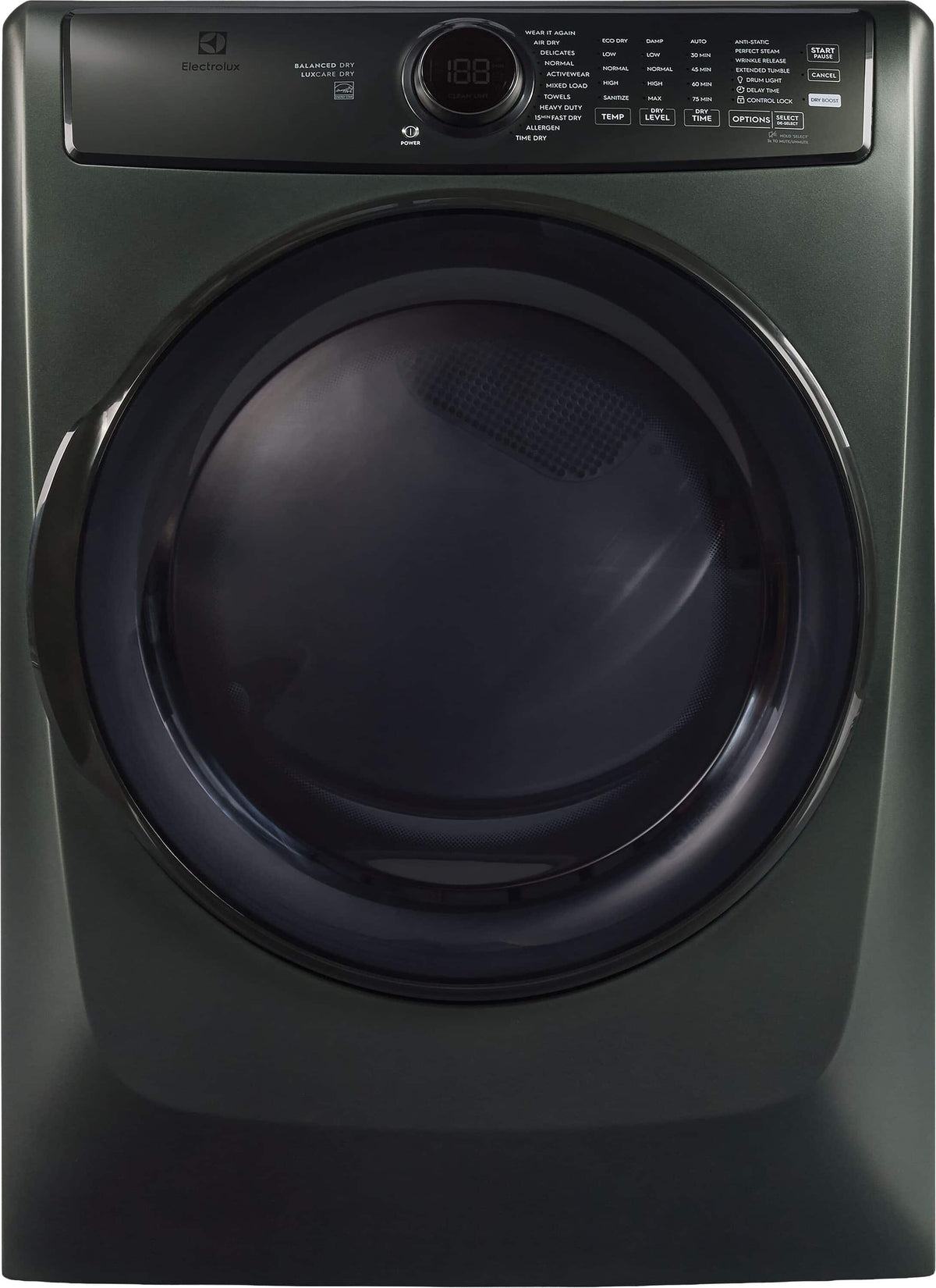 Electrolux - Front Load Perfect Steam™ Gas Dryer with LuxCare® Dry and Instant Refresh – 8.0 Cu. Ft - Alpine