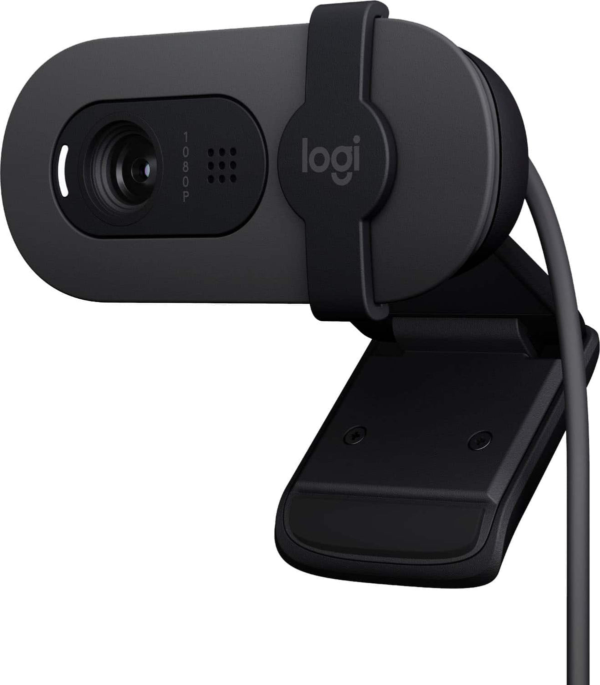 Logitech - Brio 100 1080p Full HD Webcam for Meetings and Streaming - Graphite