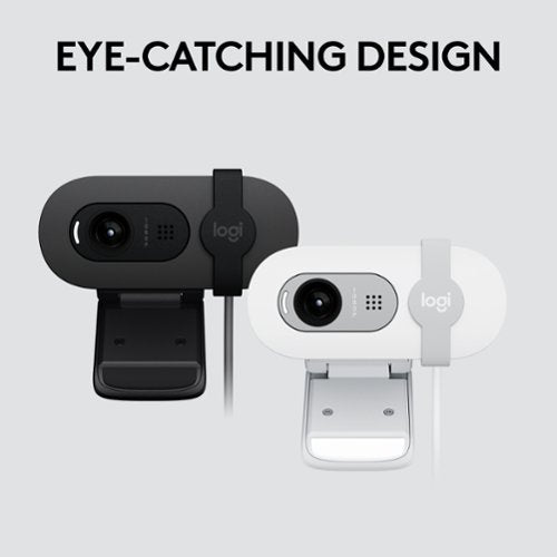 Logitech - Brio 100 1080p Full HD Webcam for Meetings and Streaming - Graphite