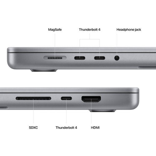 Apple - Geek Squad Certified Refurbished MacBook Pro 14" Laptop - M2 Pro chip - 16GB Memory - 1TB SSD - Space Gray