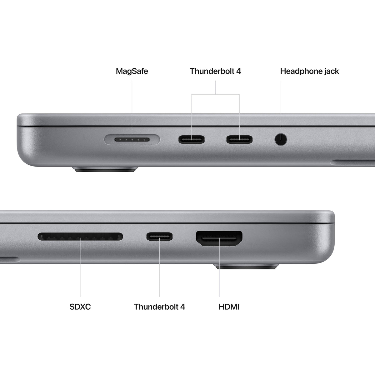 Apple - Geek Squad Certified Refurbished MacBook Pro 14" Laptop - M2 Pro chip - 16GB Memory - 1TB SSD - Space Gray