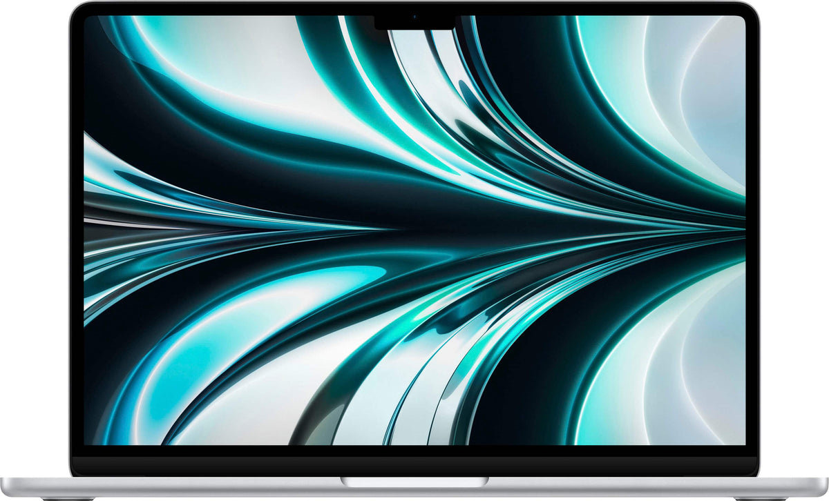 Geek Squad Certified Refurbished MacBook Air 13.6" Laptop - Apple M2 chip - 8GB Memory - 512GB SSD - Silver