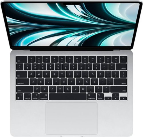 Geek Squad Certified Refurbished MacBook Air 13.6" Laptop - Apple M2 chip - 8GB Memory - 512GB SSD - Silver