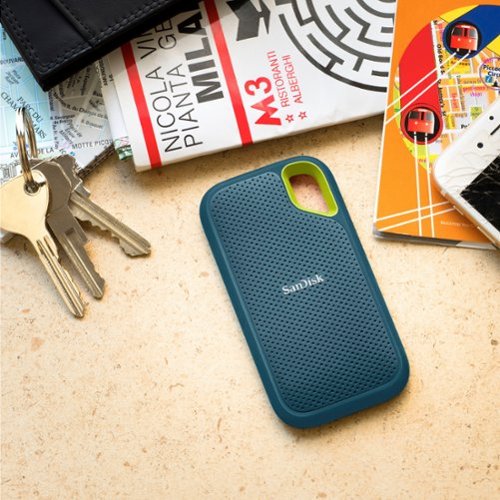 SANDISK - Extreme Portable 2TB External USB-C NVMe SSD - Monterey
