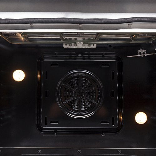 Forno Appliances - 30 in. Wide 4 Elements Galiano Alta Qualita 4.32 Cu. Ft. Freestanding Electric Range with True Convection Oven - Stainless Steel