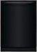 Frigidaire - 24" Top Control Built-In Plastic Tub Dishwasher with MaxDry 52 dBA - Black