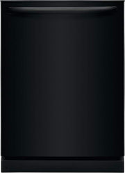 Frigidaire - 24" Top Control Built-In Plastic Tub Dishwasher with MaxDry 52 dBA - Black