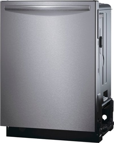 Frigidaire - Gallery 24" Top Control Built-In Stainless Steel Tub Dishwasher with Third Rack, CleanBoost Technology, and 47 dBA - Stainless Steel