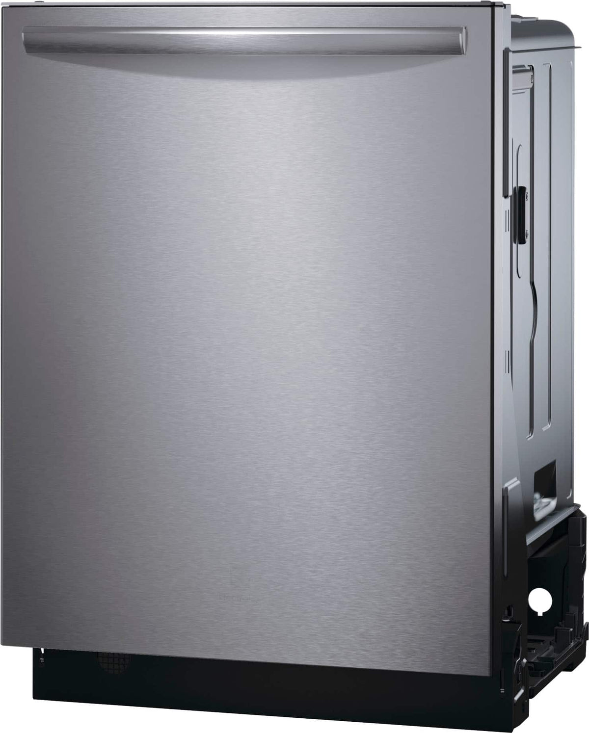 Frigidaire - Gallery 24" Top Control Built-In Stainless Steel Tub Dishwasher with Third Rack, CleanBoost Technology, and 47 dBA - Stainless Steel
