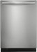 Frigidaire - Gallery 24" Top Control Built-In Stainless Steel Tub Dishwasher with Third Rack, CleanBoost Technology, and 47 dBA - Stainless Steel