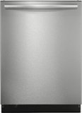Frigidaire - Gallery 24" Top Control Built-In Stainless Steel Tub Dishwasher with Third Rack, CleanBoost Technology, and 47 dBA - Stainless Steel