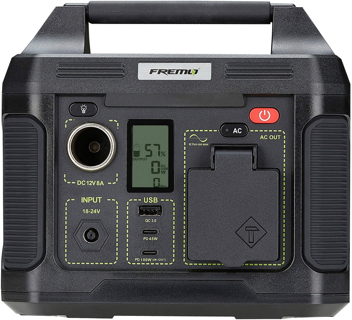 Fremo - TP300 Portable Power Station (231 Wh Capacity) - Gray