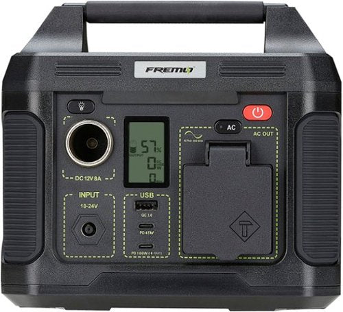 Fremo - TP300 Portable Power Station (231 Wh Capacity) - Gray