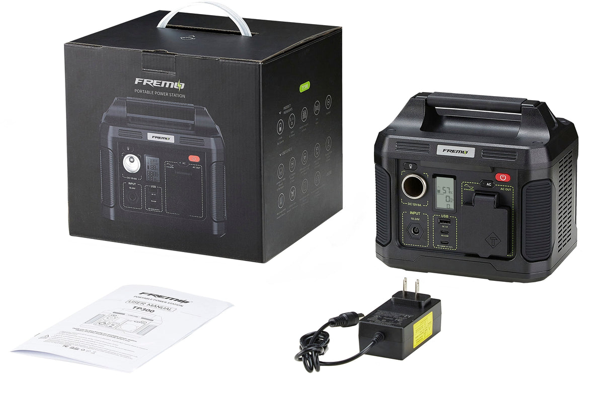 Fremo - TP300 Portable Power Station (231 Wh Capacity) - Gray