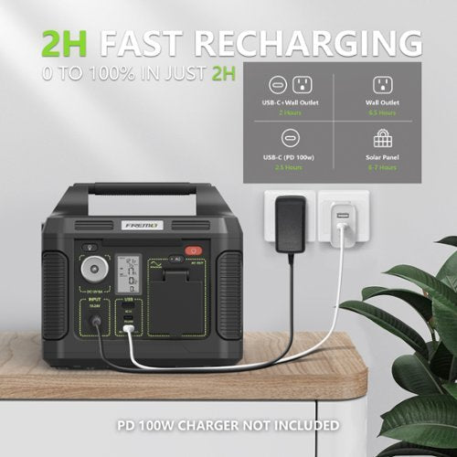 Fremo - TP300 Portable Power Station (231 Wh Capacity) - Gray