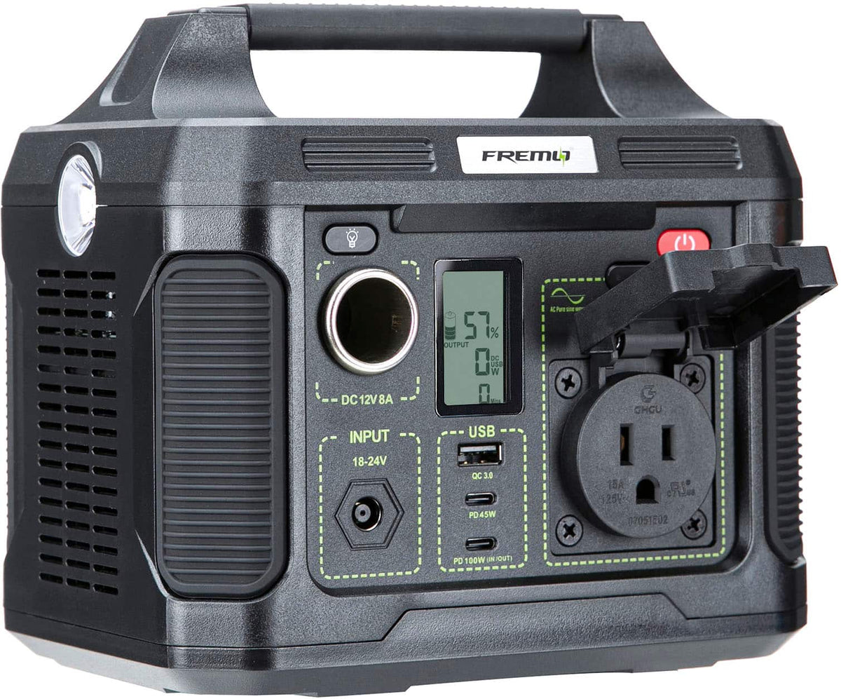 Fremo - TP300 Portable Power Station (231 Wh Capacity) - Gray