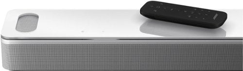 Bose - Smart Ultra Soundbar with Dolby Atmos and Voice Assistant - Arctic White