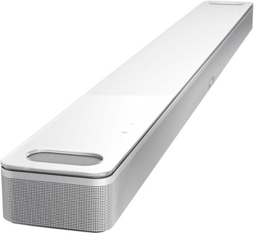 Bose - Smart Ultra Soundbar with Dolby Atmos and Voice Assistant - Arctic White