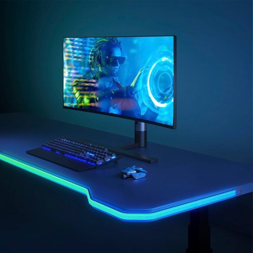 Govee - RGBIC LED Neon Rope Light for Desks 6.5ft - Multi