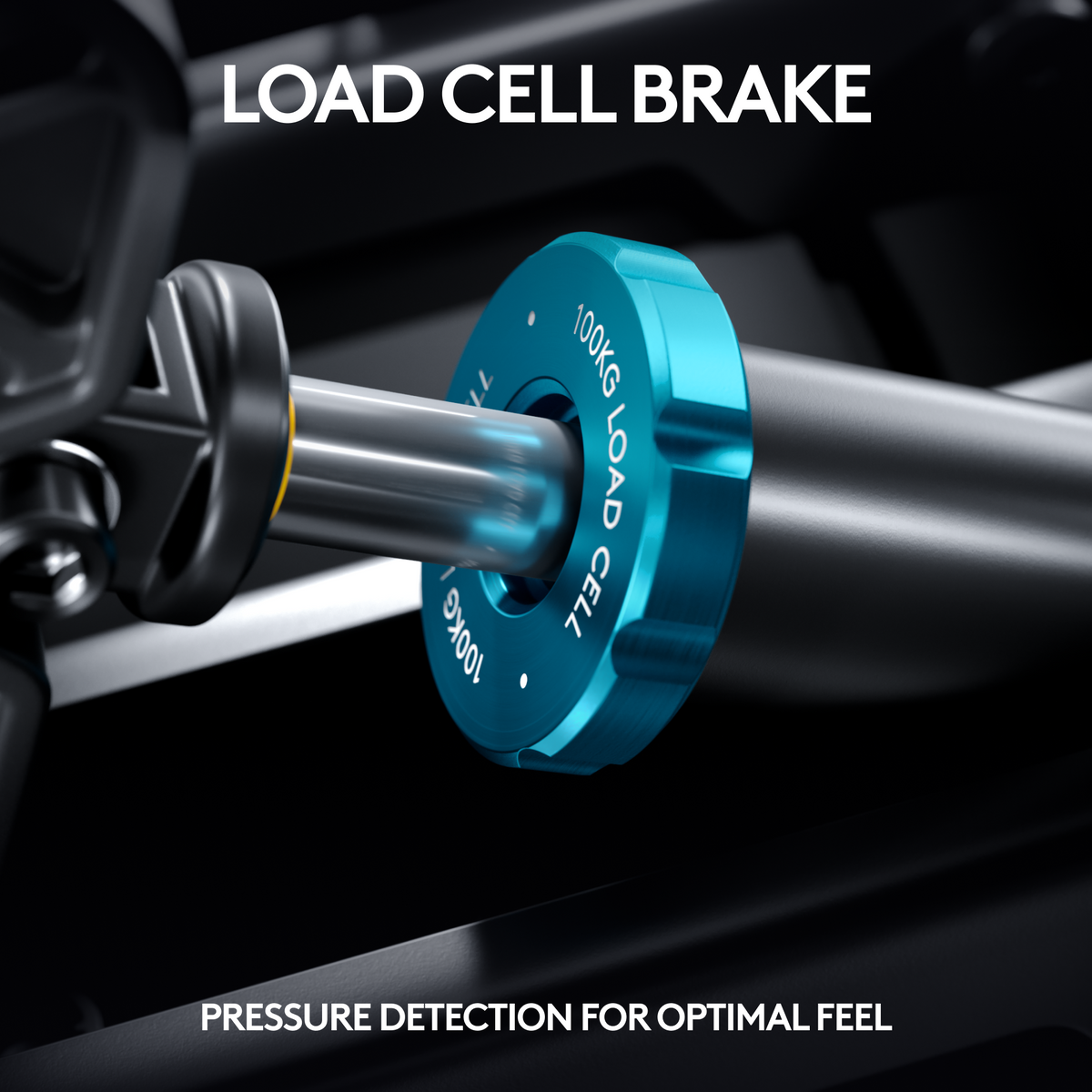 Logitech - PRO Racing Simulator Pedals with 100kg Load Cell Brake for Windows - Black