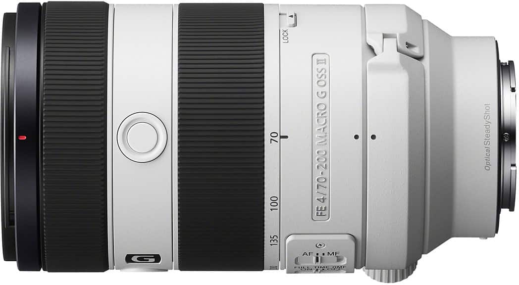 Sony - FE 70-200mm F4 Macro G OSS II  Full-Frame Compact Telephoto Zoom Lens - Gray