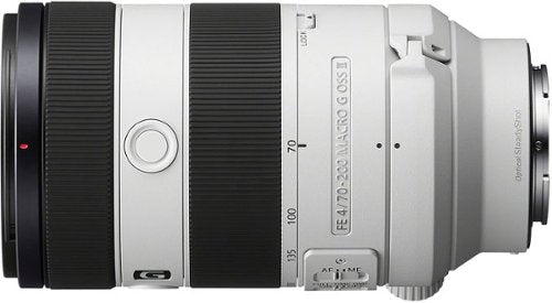 Sony - FE 70-200mm F4 Macro G OSS II  Full-Frame Compact Telephoto Zoom Lens - Gray
