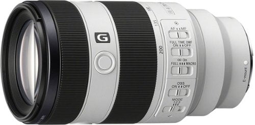 Sony - FE 70-200mm F4 Macro G OSS II  Full-Frame Compact Telephoto Zoom Lens - Gray