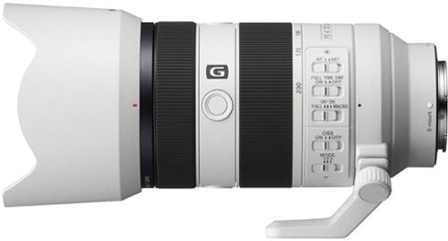 Sony - FE 70-200mm F4 Macro G OSS II  Full-Frame Compact Telephoto Zoom Lens - Gray