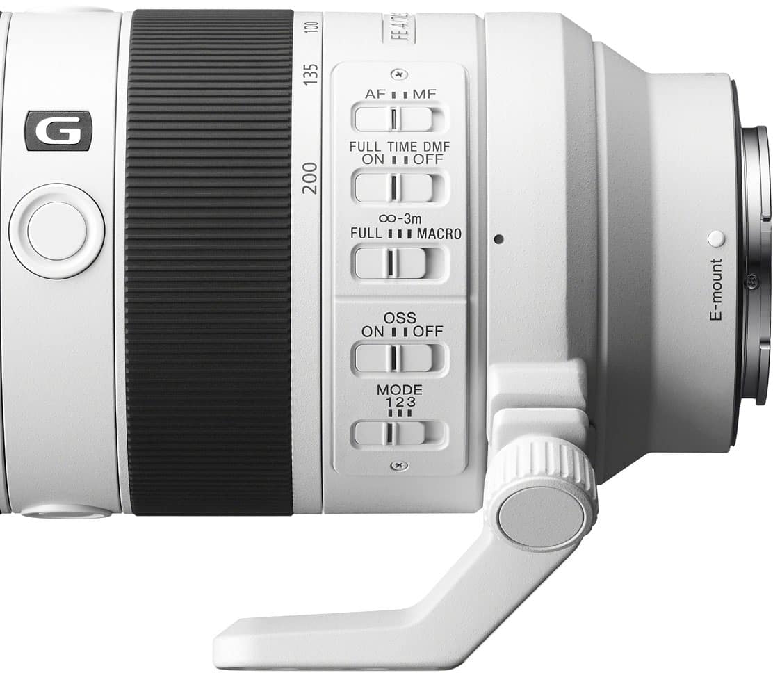 Sony - FE 70-200mm F4 Macro G OSS II  Full-Frame Compact Telephoto Zoom Lens - Gray