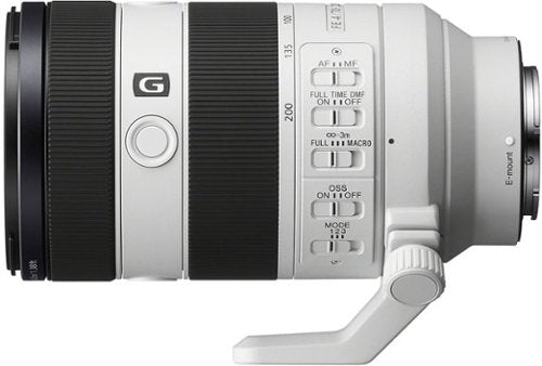 Sony - FE 70-200mm F4 Macro G OSS II  Full-Frame Compact Telephoto Zoom Lens - Gray