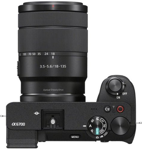 Sony - Alpha 6700 - APS-C Mirrorless Camera with E 18-135 mm Lens - Black