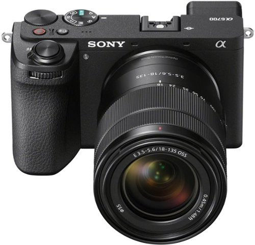 Sony - Alpha 6700 - APS-C Mirrorless Camera with E 18-135 mm Lens - Black