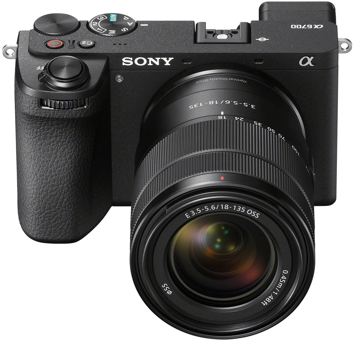 Sony - Alpha 6700 - APS-C Mirrorless Camera with E 18-135 mm Lens - Black